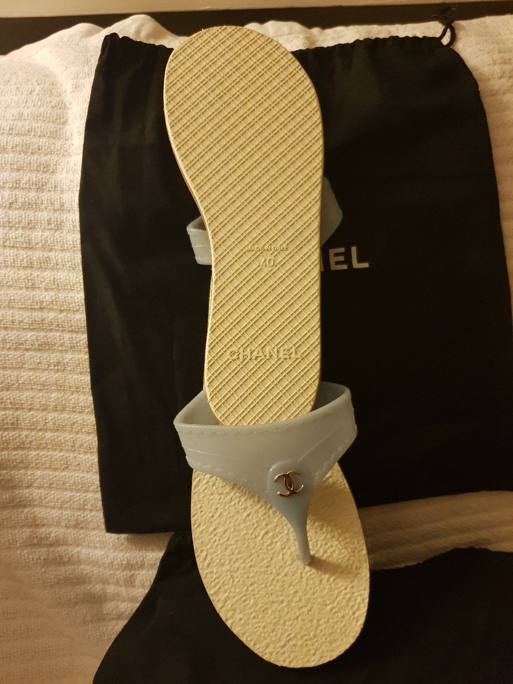 Chanel Scarpe da donna: Tongs Chanel – Nuovo e nell'imballaggio originale da Genève venduto da Cinely 4