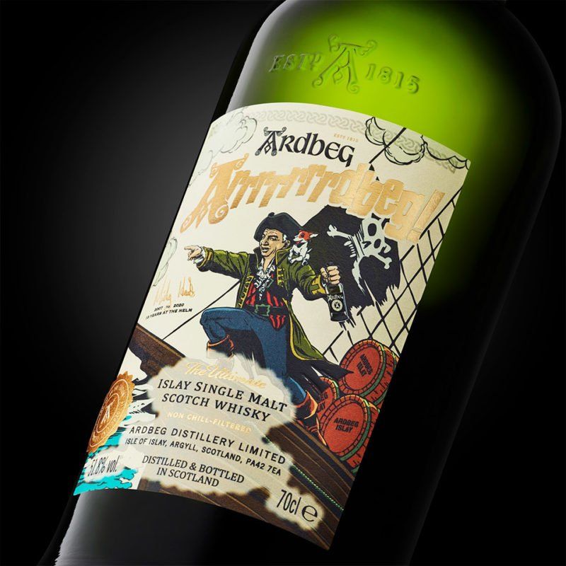 Ardbeg Bevande alcoliche: Ardbeg Arrrrrrrdbeg ab CHF 1.-- – Nuovo e nell'imballaggio originale da Niederrohrdorf venduto da BestSpirit