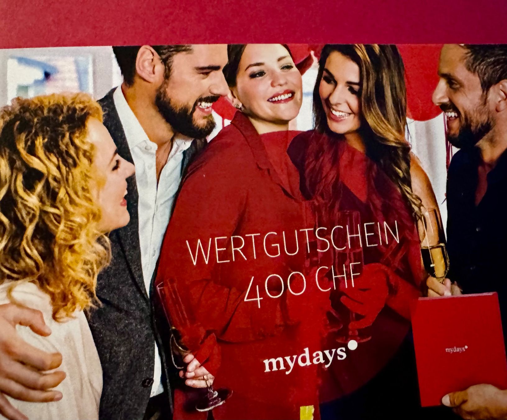 Gutscheine: Wertgutschein mydays 400 CHF - Geschenkidee – Neu und originalverpackt aus Oensingen von Alehrha.