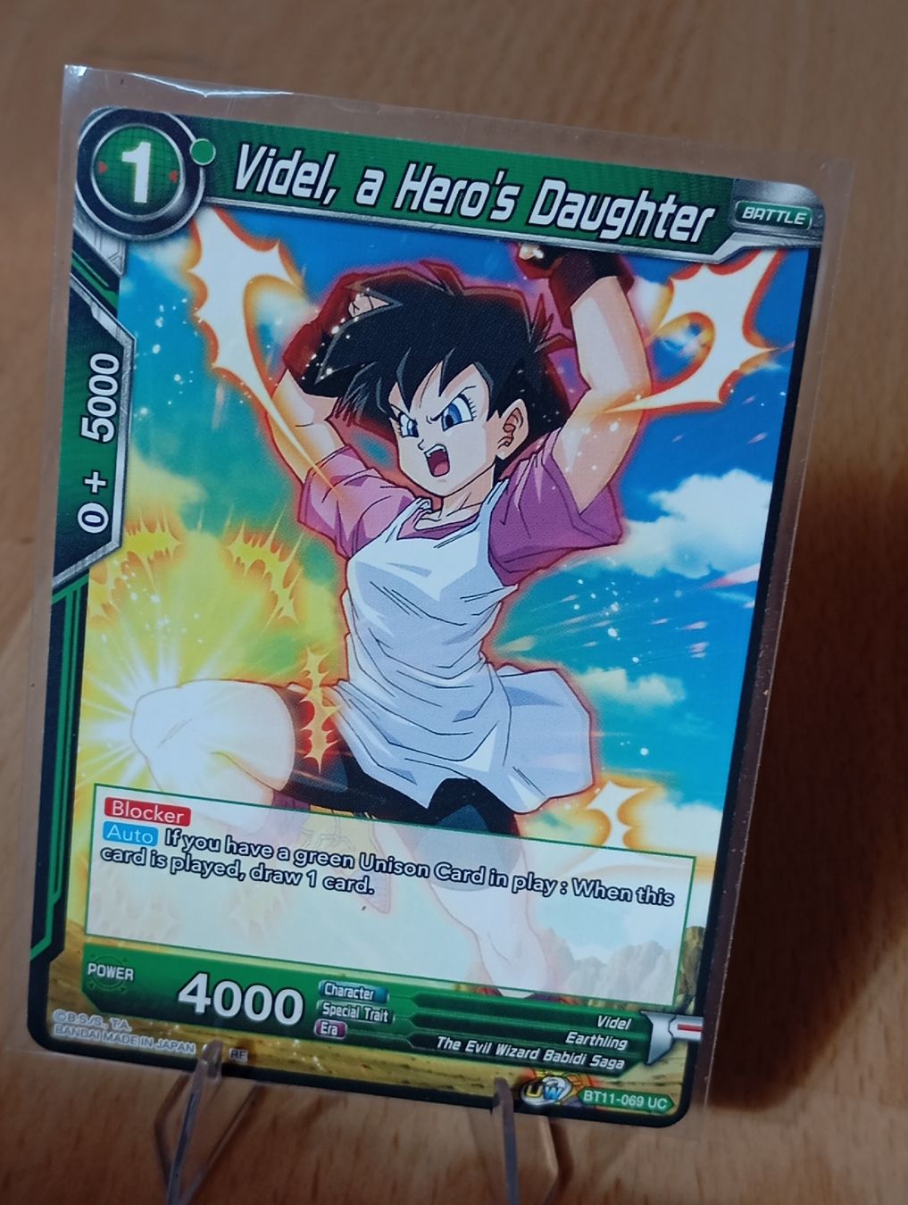 Bandai Carte collezionabili: Dragon Ball Videl BT11-069 UC – Nuovo (secondo la descrizione) da Bern venduto da ReenDeals