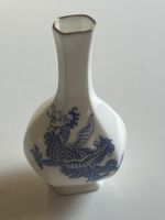 Mini Vase Royal Worcester Porzellan Drachenmotiv (S40)