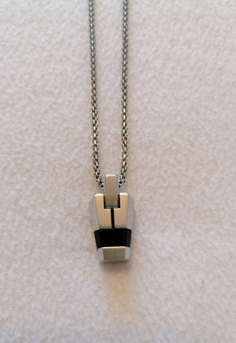 Fossil Catenine: Fossil Edelstahl Kette mit Anhänger – Nuovo (secondo la descrizione) da Dagmersellen venduto da Mark.1234