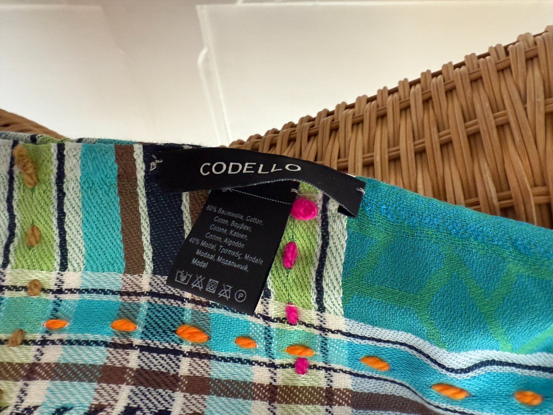 Codello Foulards, Tücher & Schals: CODELLO - Schal Tuch bunt gemustert – Gebraucht aus Zürich von Diazaio 2