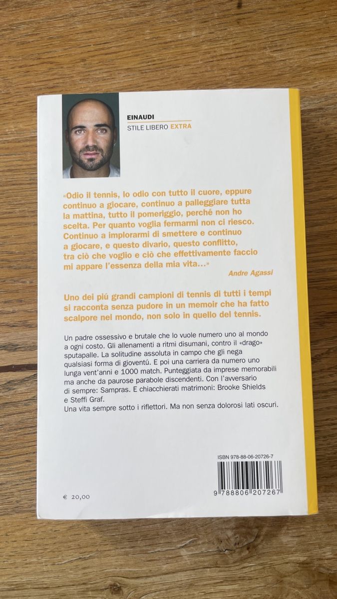 Livres: Andre Agassi "Open La Mia Storia" – D'occasion à Silvaplana par Cassano7 1