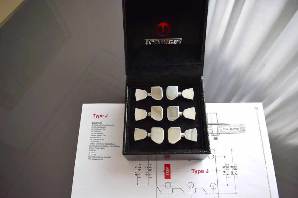TRONICAL – Auto Tuning Machines for Guitar (Gibson/Epiphone) (Neu ...