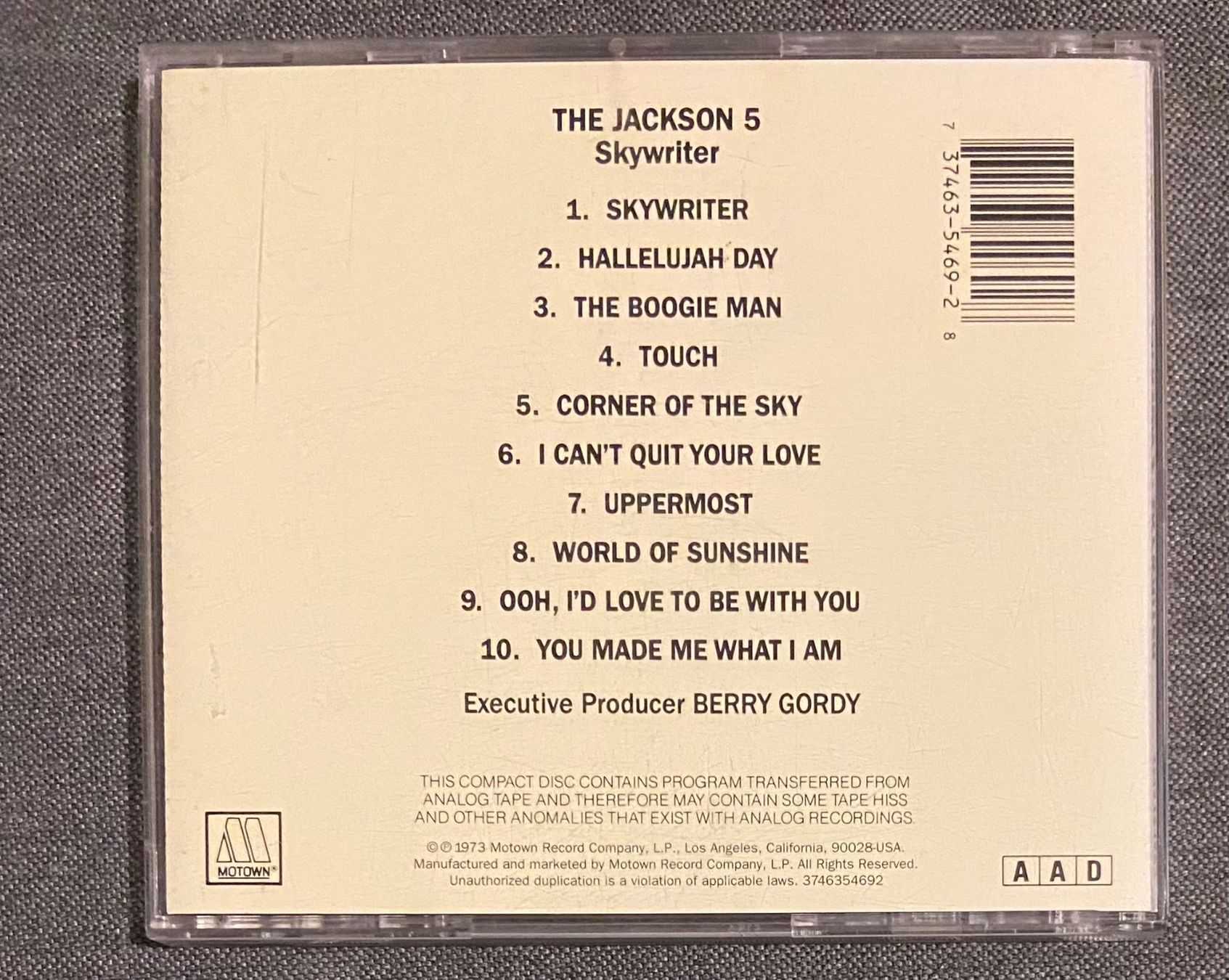 CD: Michael Jackson & The Jackson 5 - Skywriter (1973) Rar! – Usato da Luzern venduto da Lycka 1