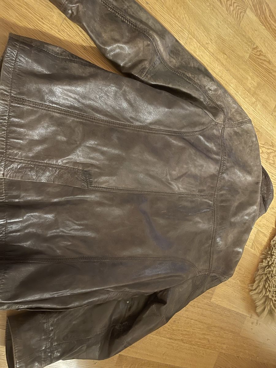 Jacken: Lederjacke Gipy, Herren, Gr. M, Braun – Gebraucht aus Rüschlikon von leo_mwz2 3