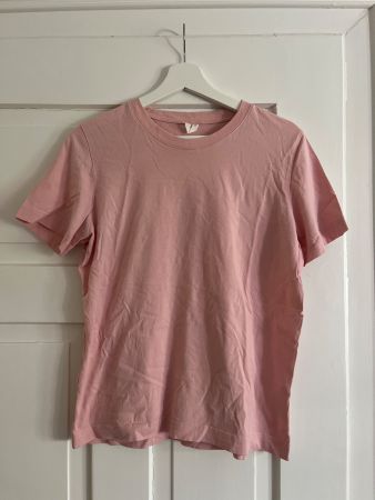 ARKET Damen T-Shirt Rosa Gr. M