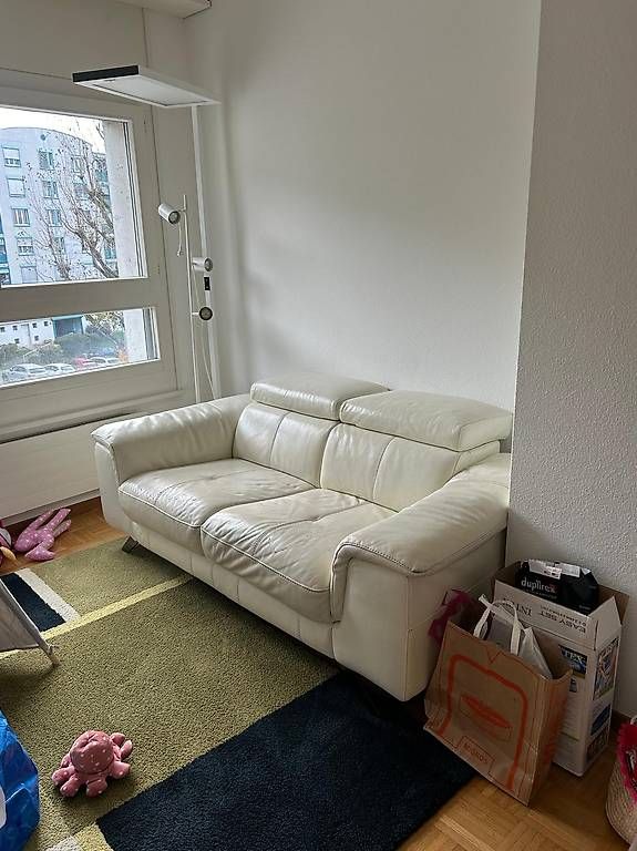 Sofas: Canapé Cuir – D'occasion à Lausanne par jribi