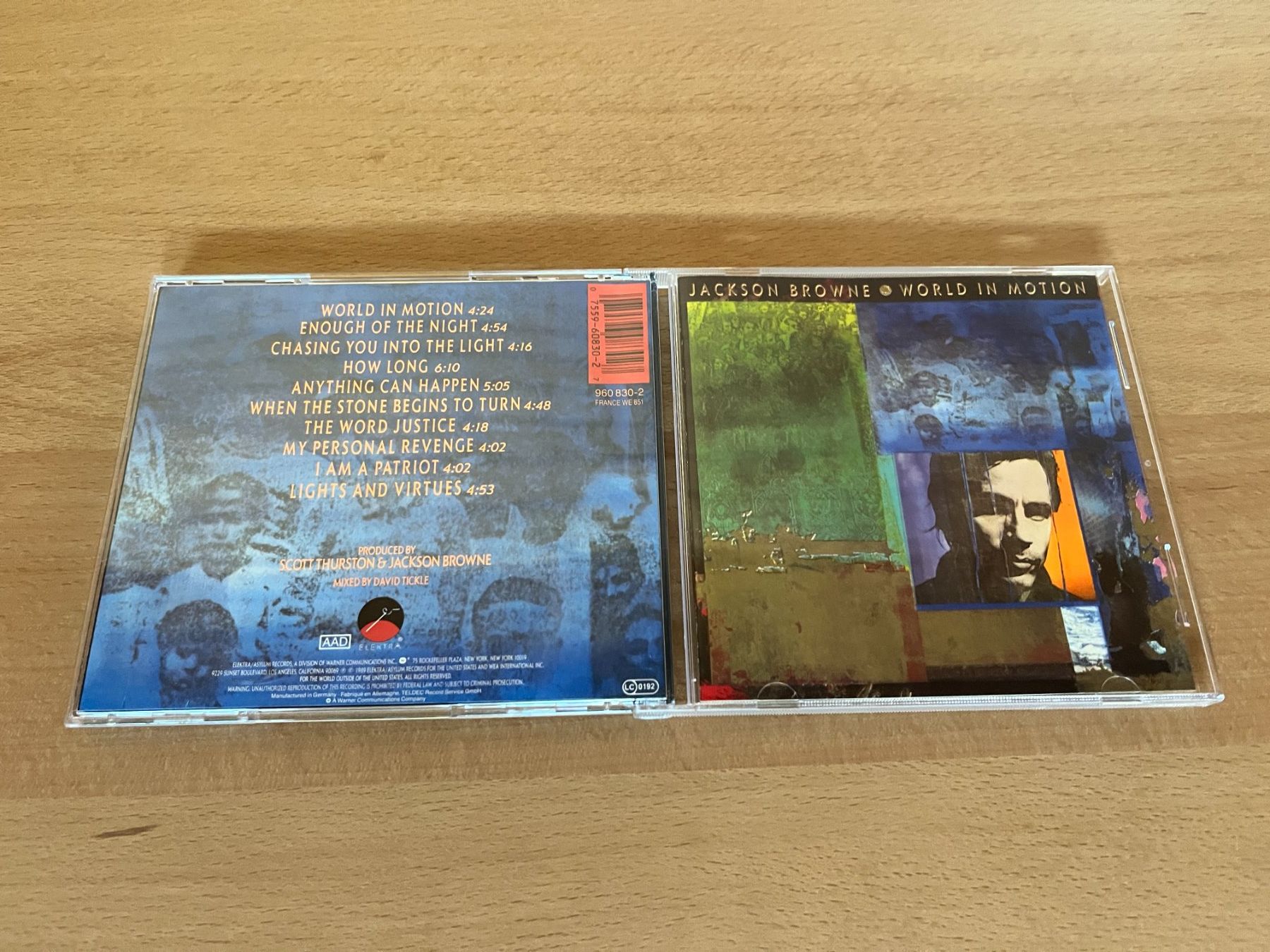 CDs: Jackson Browne - World In Motion – Gebraucht aus Bätterkinden von emmentaler2008