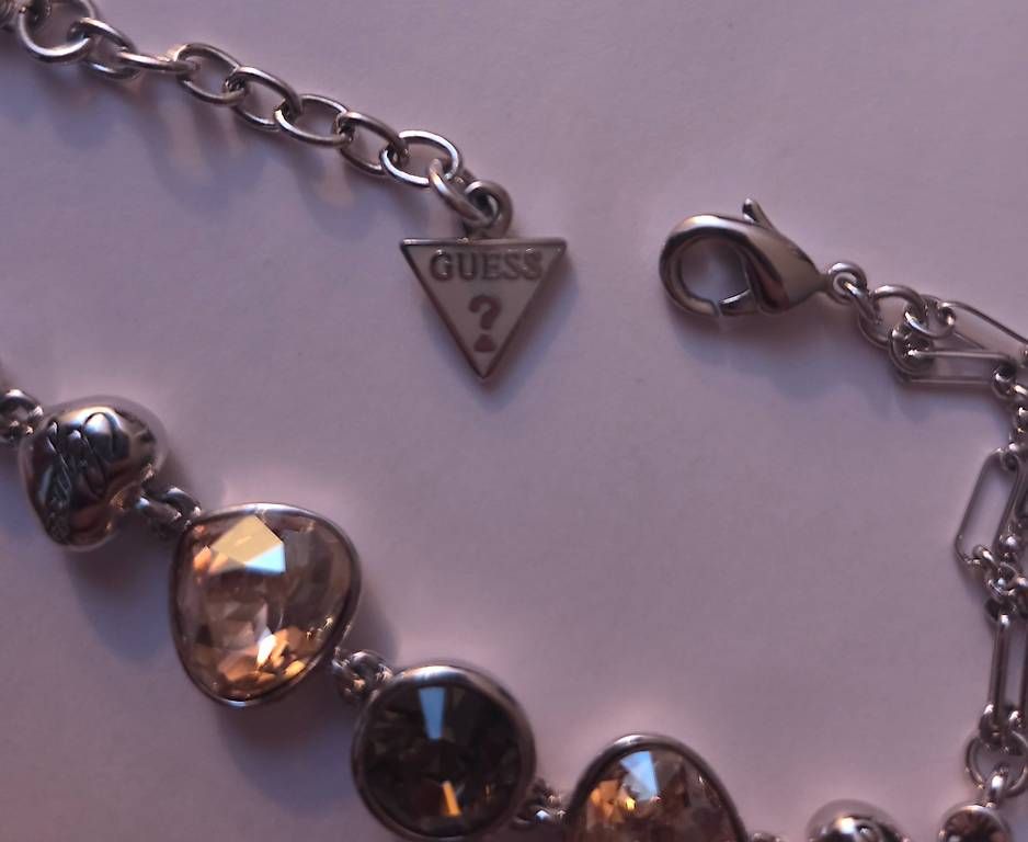 Guess Bracciali & Braccialetti: Bracelet Guess avec cristaux bruns – Usato da Petit-Lancy venduto da ZazouB 2