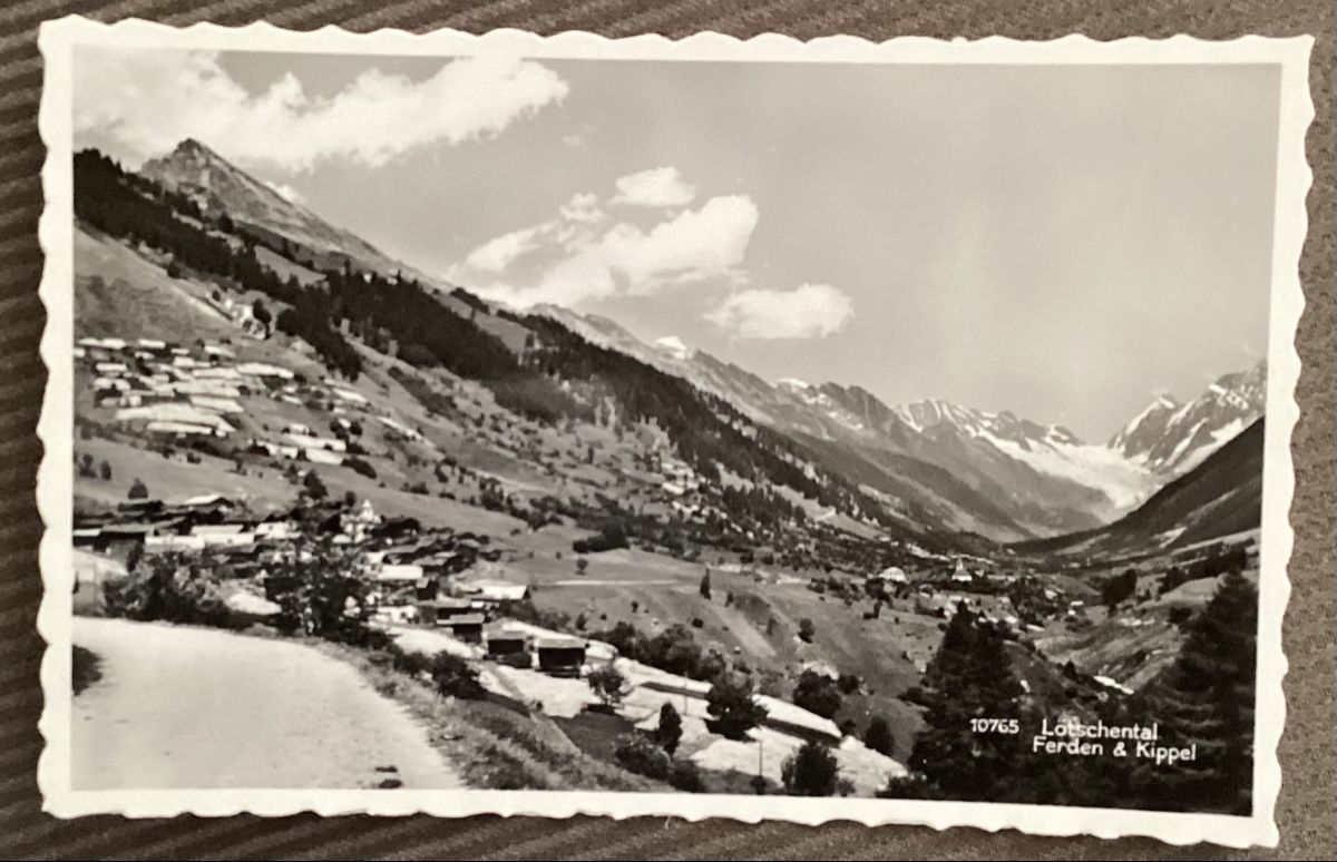 Cartoline postali:  Lötschental Ferden & Kippel  – Usato da Reinach BL venduto da Linda013