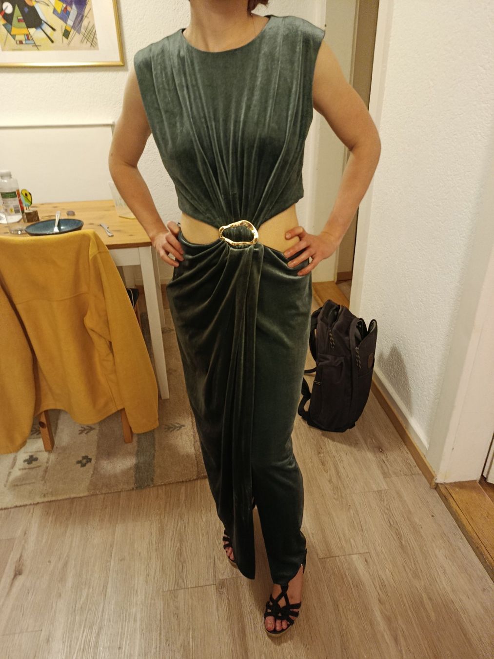 Zara Vestiti: Grünes Maxikleid, Größe S, von Zara – Nuovo (secondo la descrizione) da Zürich venduto da fbe_5r9c 1
