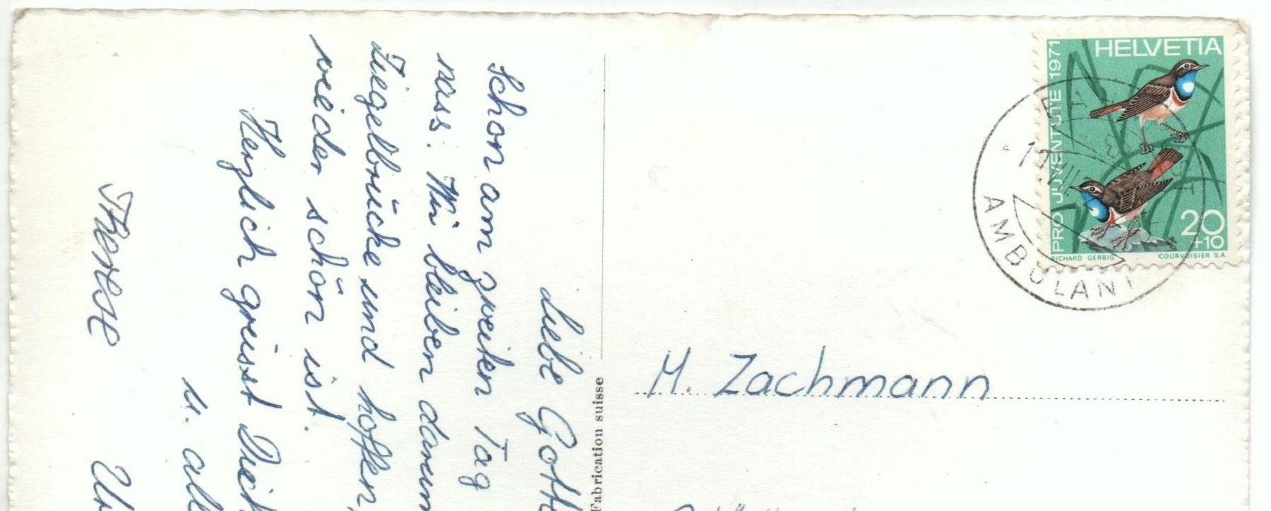 Cartoline postali: ZIEGELBRÜCKE Flugaufnahme – Usato da Jona venduto da philajona 1