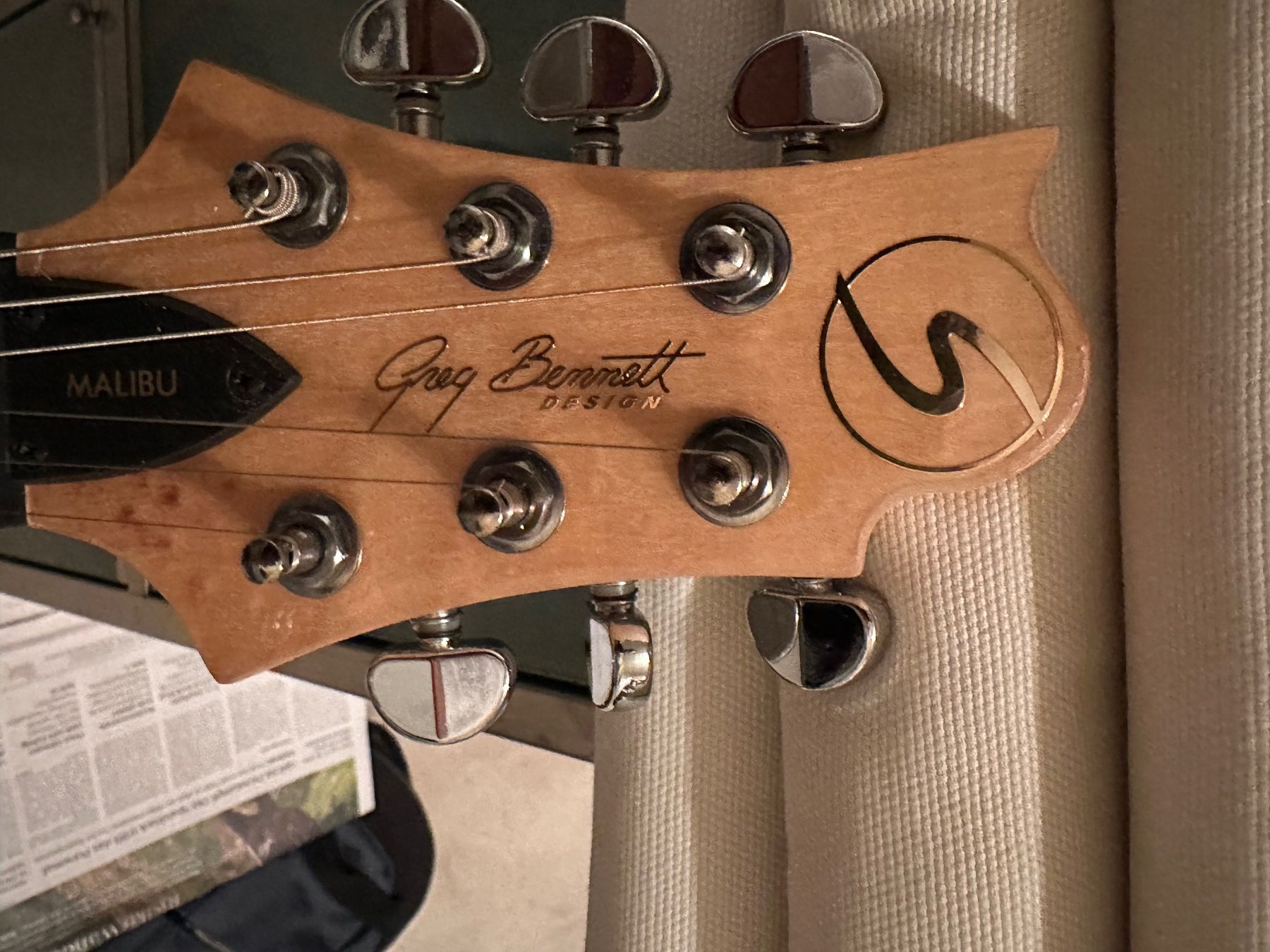 Musikinstrumente: E-Gitarre Greg Bennett – Gebraucht aus Samstagern von Cello07