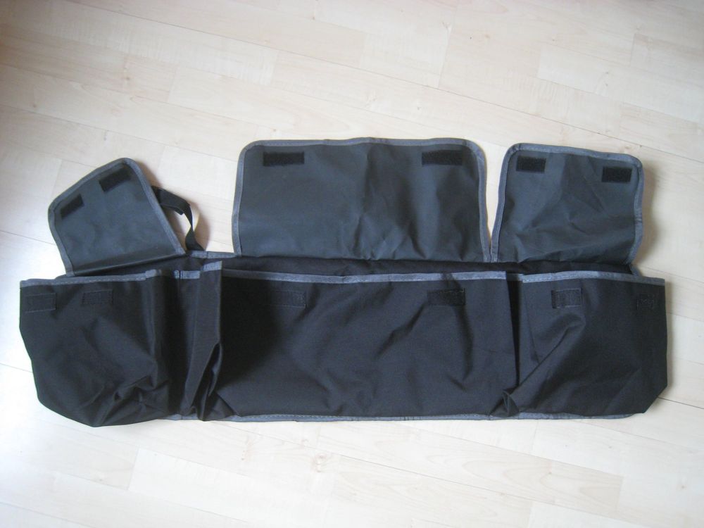 schwarze Auto-Kofferraum Organizer Aufbewahrungs-Tasche