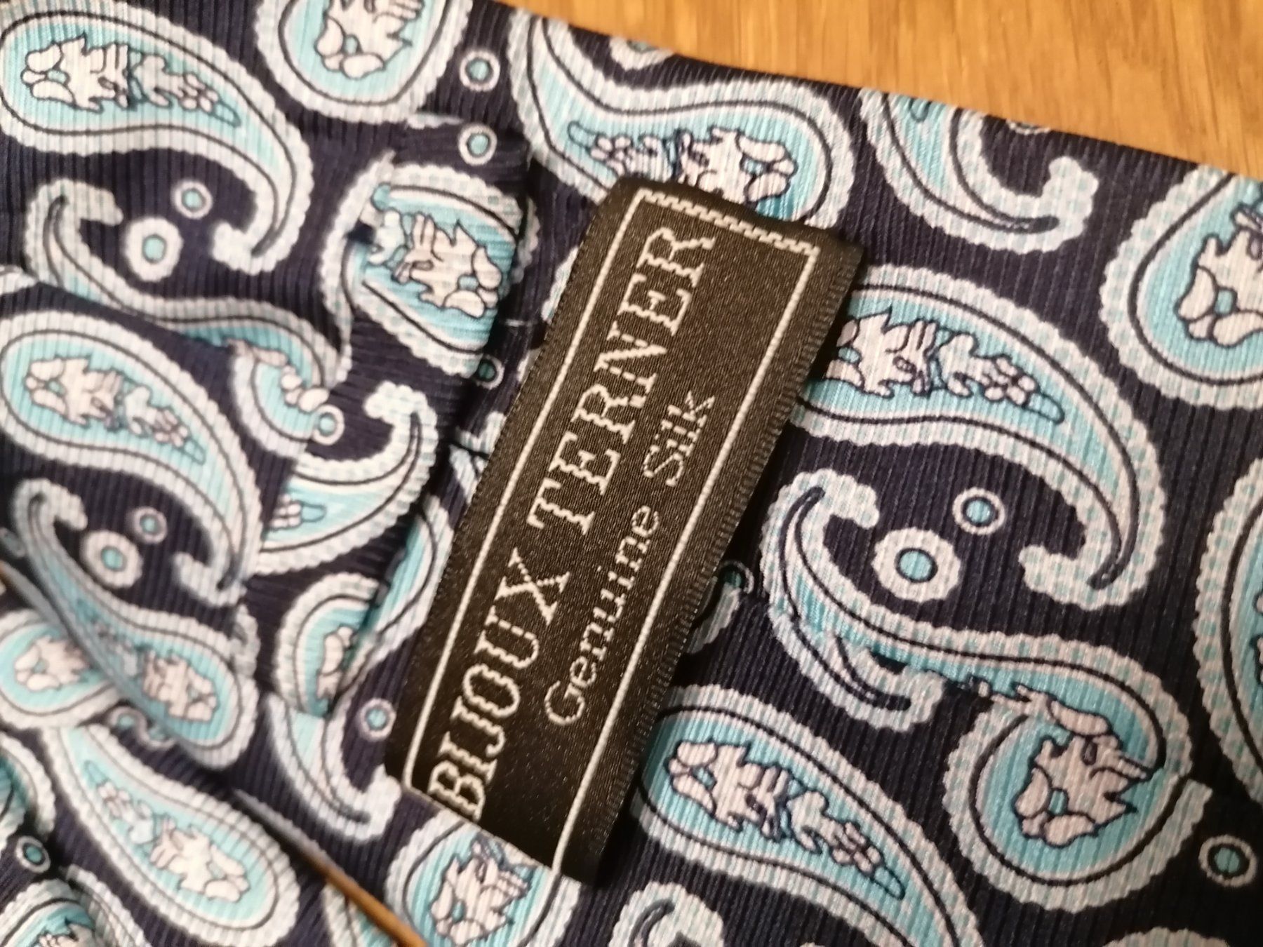 Cravatte: Bijoux Terner Krawatte 100% Seide - Nr.324 – Usato da Basel venduto da vintagecollector 2