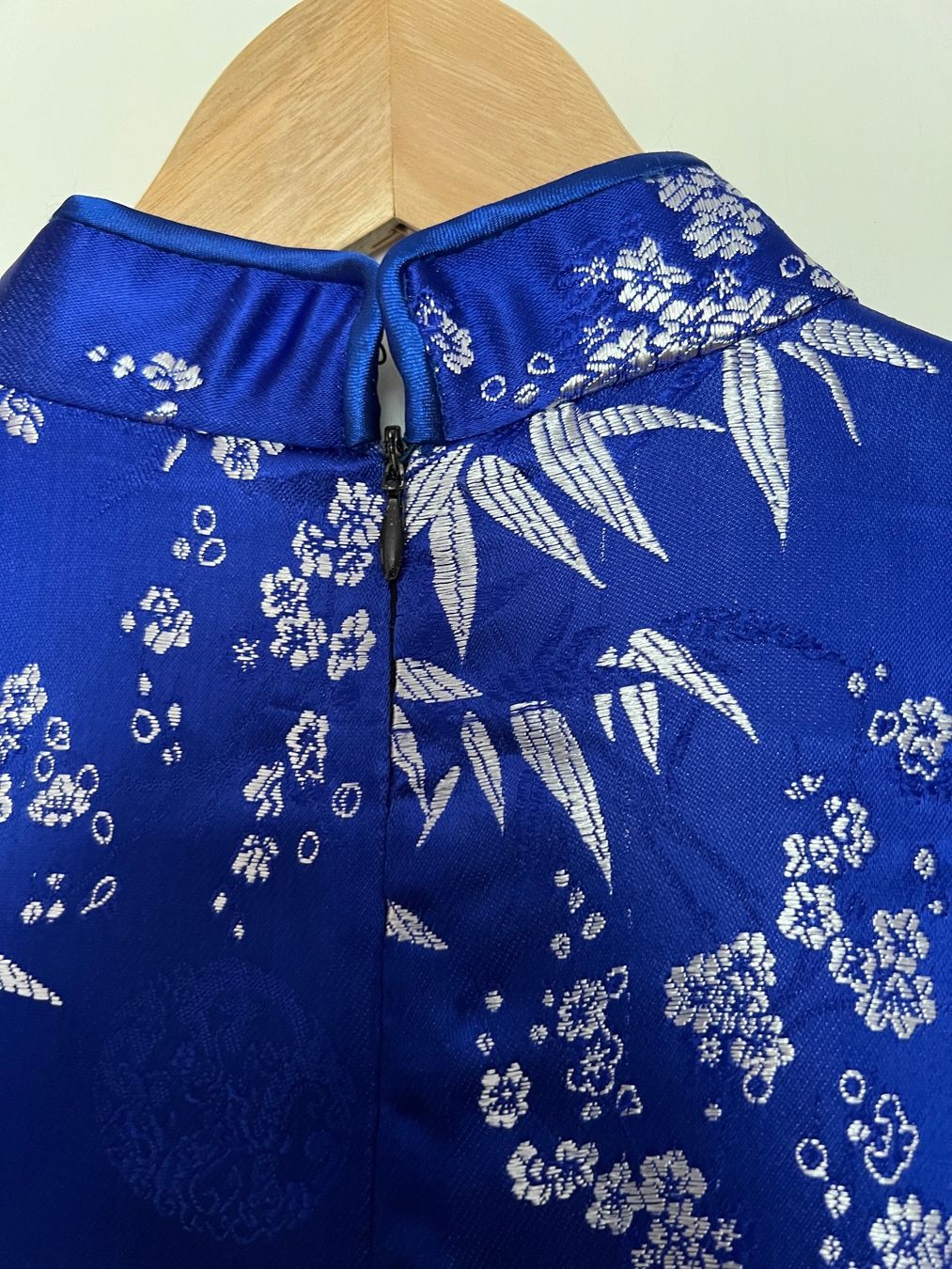 Kleider: Chinesiches Kleid (blau) Rockabilly Grösse S China Kleid – Neu (gemäss Beschreibung) aus ZUFIKON von SULMI01 7