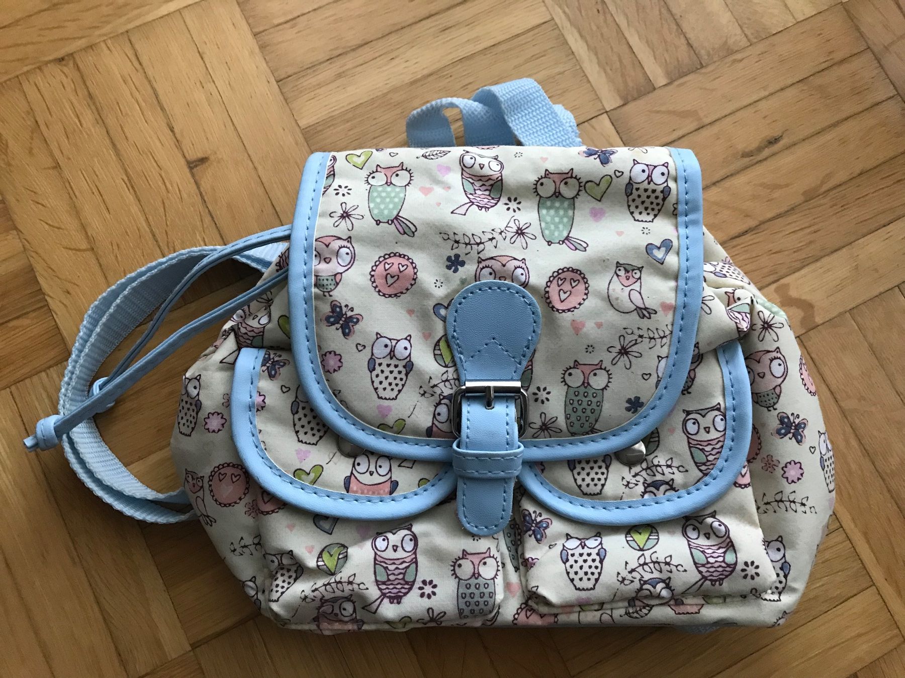 Sacs & sacs à dos: Kleiner Kinder Rucksack mit süssen Eulen – D'occasion à Emmenbrücke par Hathor123