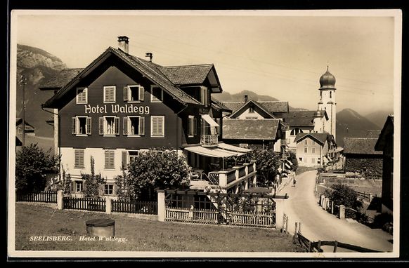 Ansichtskarten: AK Seelisberg, Hotel Waldegg – Gebraucht aus Berlin von bartko-reher