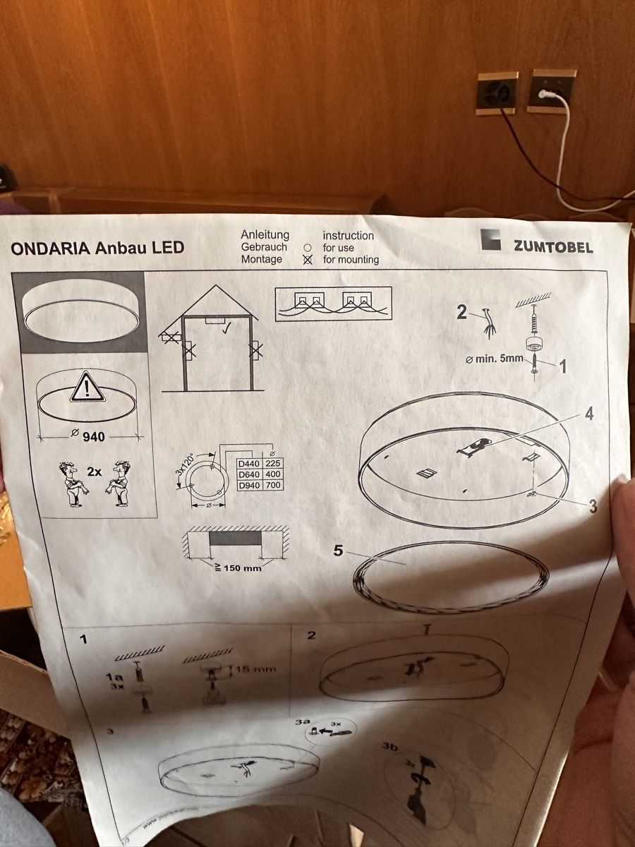 Zumtobel Lampadari & plafoniere: Zumtobel Ondaria Anbau LED Lampe – Nuovo e nell'imballaggio originale da Oberwil-Lieli venduto da ManuB587 3