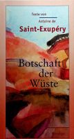 A. Saint Exupery Botschaft der Wüste Benziger EA 2000