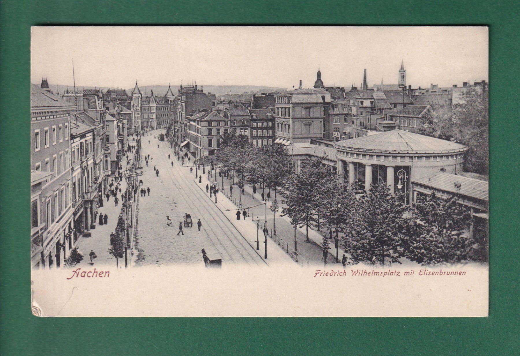 Ansichtskarten: AACHEN - Friedrich Wilhelmsplatz – Gebraucht aus Pully von nicecards-shop