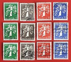SCHWEIZ. LANDESAUSSTELLUNG LANDI SATZ D F I 228 - 239 1939