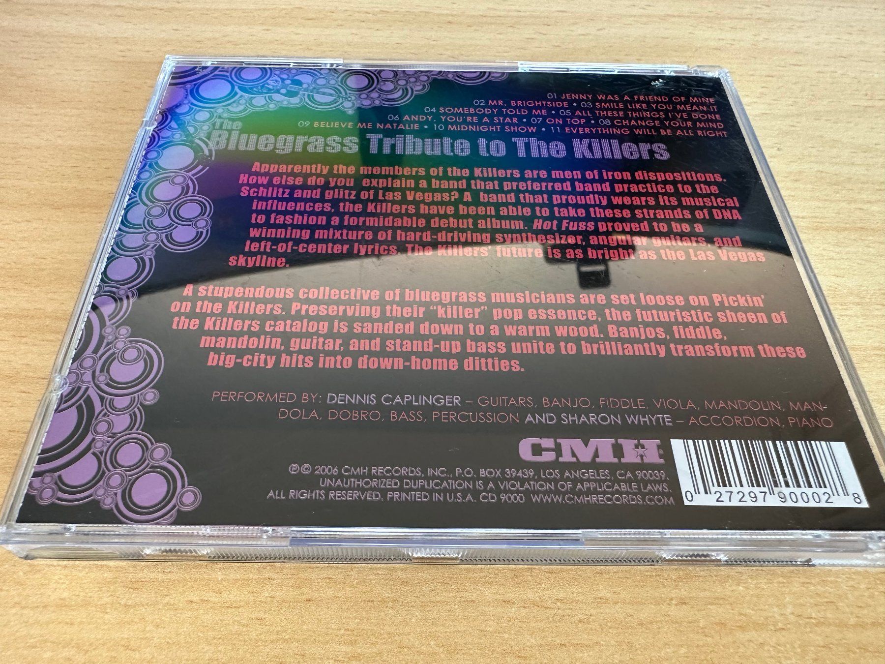 CD: The Bluegrass Tribute to the Killers – Usato da Rikon im Tösstal venduto da Alpenmutz 1
