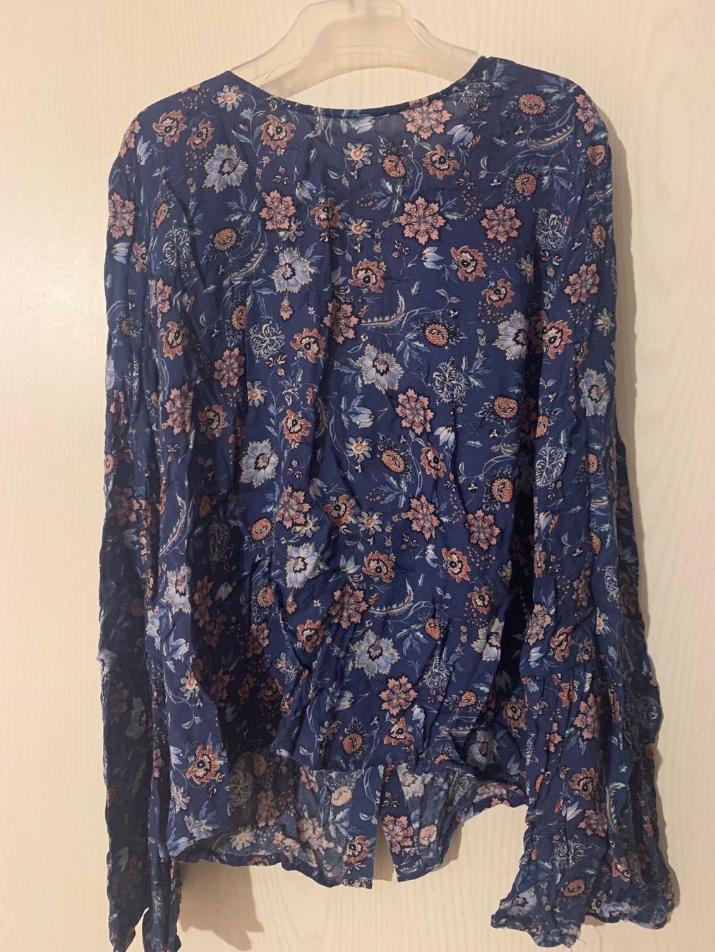 Esprit Camicette: Blaue Blumenbluse – Usato da Triengen venduto da nes_l8cj 1