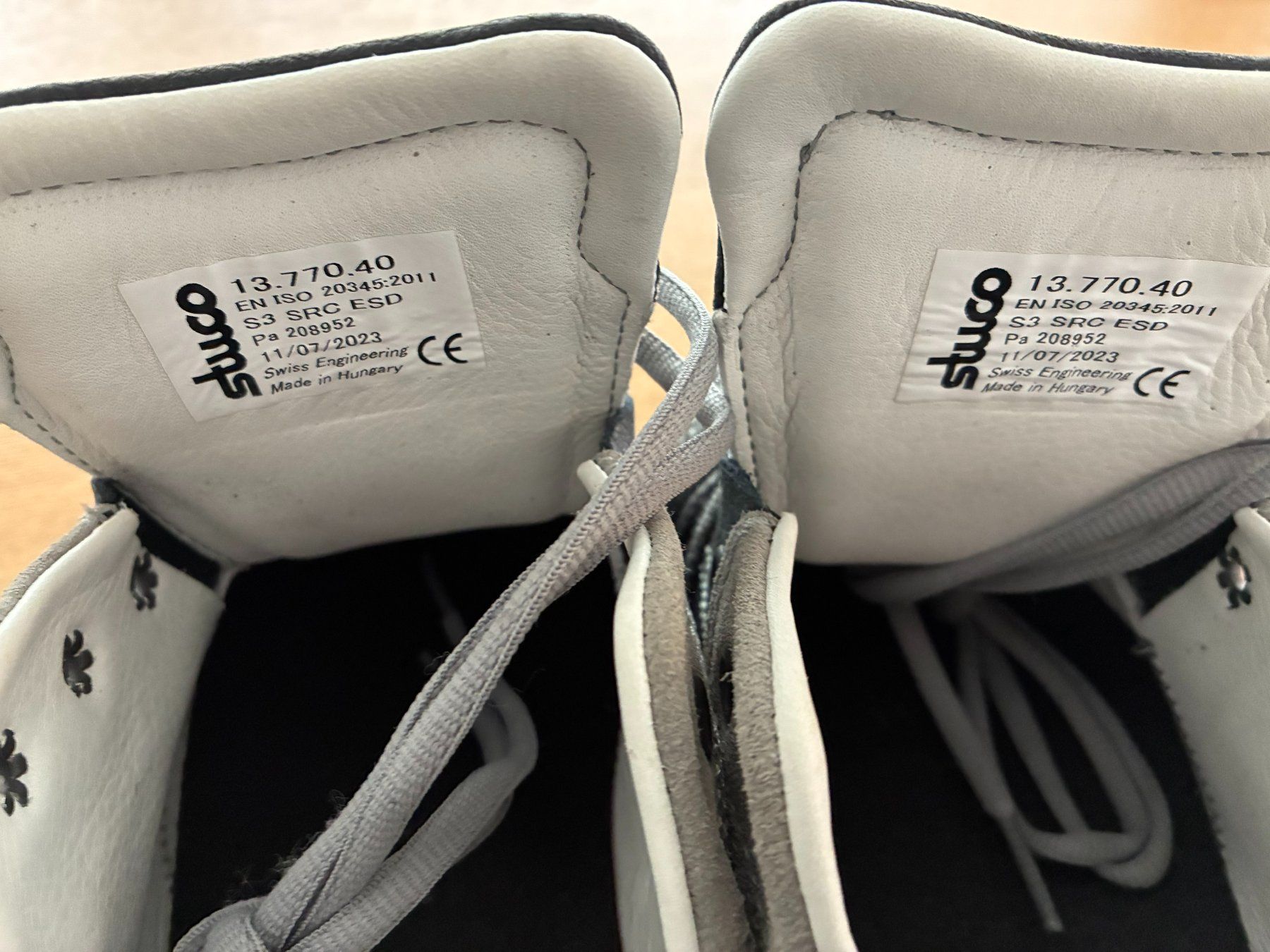 Stuco Scarpe da uomo: Stuco Arbeitsschuhe, Grösse 40, neuwertig – Nuovo e nell'imballaggio originale da Rothenburg venduto da mogerlix2 4