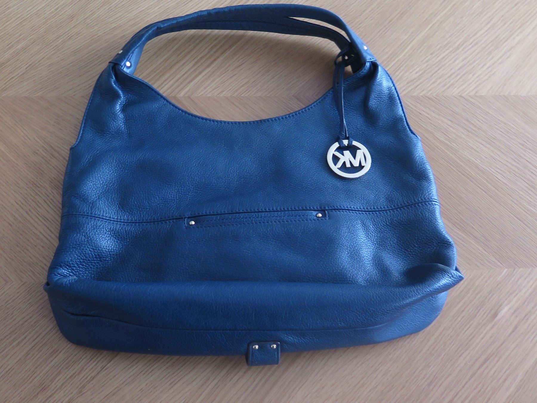 Michael Kors Borse da donna: Michael Kors Handtasche, Leder, Dunkelblau – Usato da Basel venduto da Deko1 1