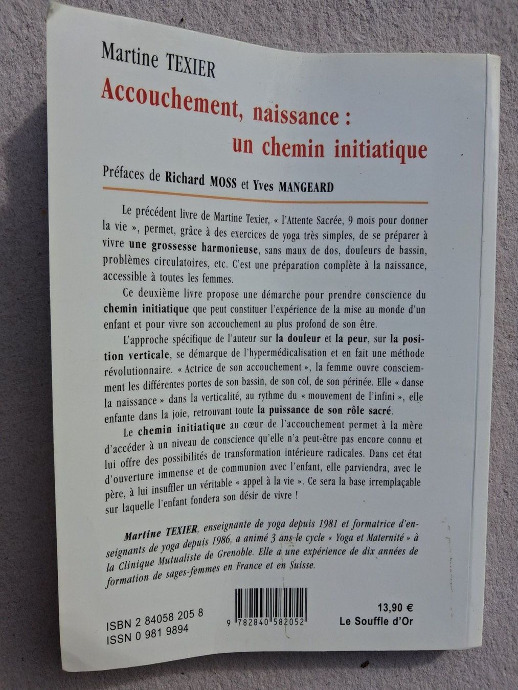 Libri: Accouchement, naissance : un chemin initiatique – Usato da Fully venduto da Minouchka 1