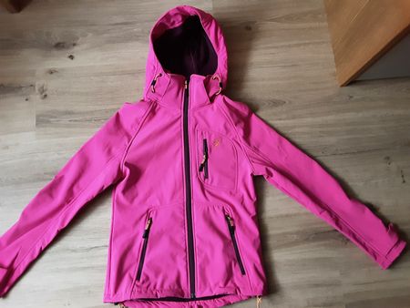 Pinke Softshell Jacke Grösse 34