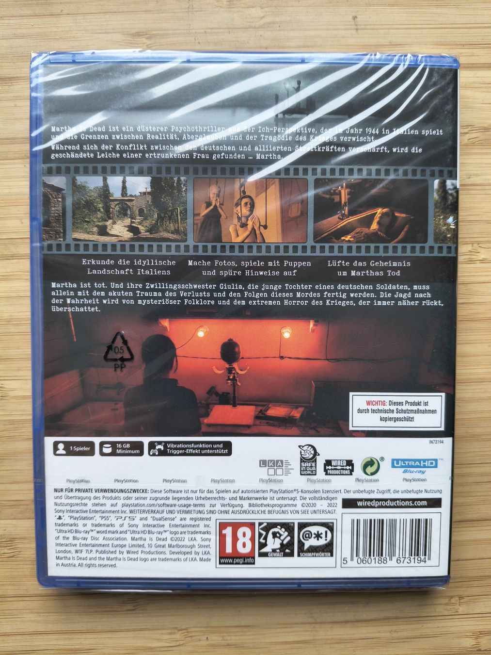 Giochi: Martha Is Dead Sealed (PS 5) – Nuovo e nell'imballaggio originale da Riedholz venduto da ste_96cd 1