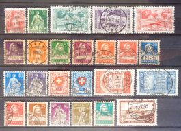 SVISLANDO 1907 à 1940: Lot de timbres oblitérés, O