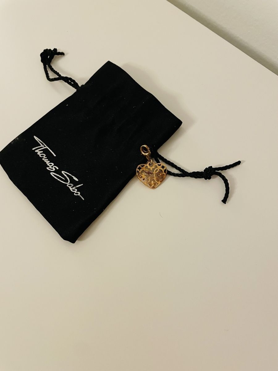 Thomas Sabo Anhänger: Thomas Sabo Charm Herz goldfarben – Gebraucht aus Dietikon von lwe_f52l