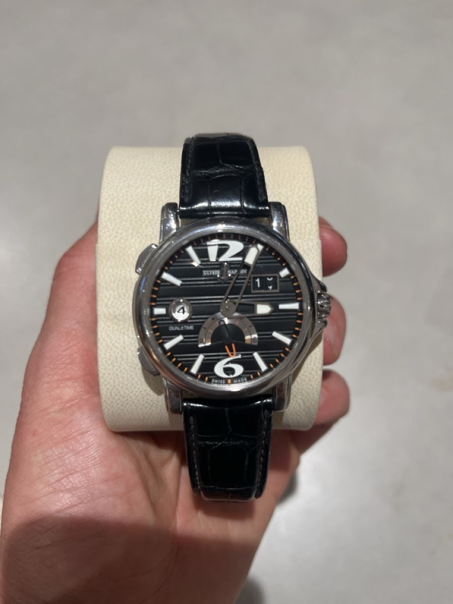 Ulysse Nardin Orologi: Ulysse Nardin Dual Time Herrenuhr – Usato da Zumikon venduto da omorax 2