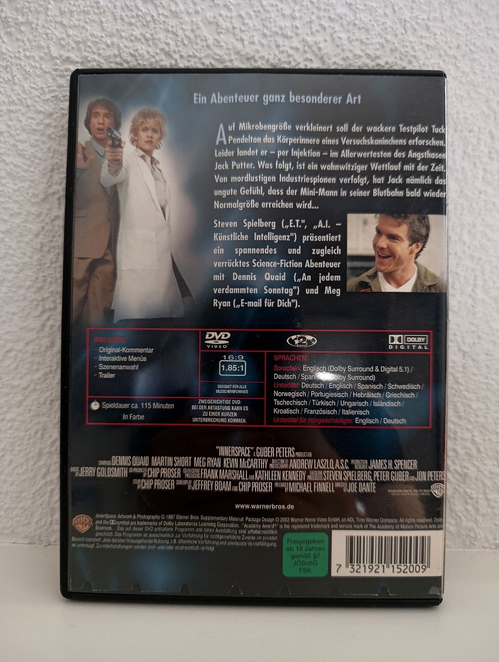 Tutti i DVDs: Die Reise ins Ich - DVD Klassiker – Usato da Wil SG venduto da Donaldus 1