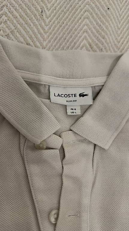 Polos: Lacoste Polo Shirt weiss – D'occasion à Brunnen par sea_c7bm 2