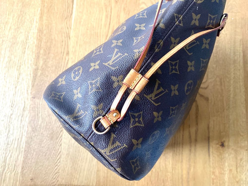 Louis Vuitton Tasche Crossbody Bag Blue Blau LockMe Ever Gold