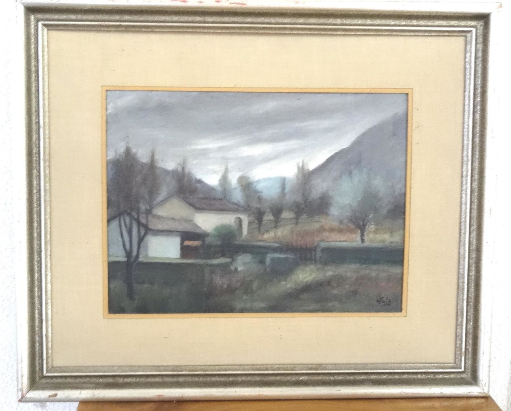 Dipinti: Giorgio Valenzin, Landschaft, Ascona, Oel auf Karton – Usato da Walzenhausen venduto da Hoppala79