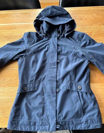 Vaude Regenjacke Grösse 40 (M), dunkel blau