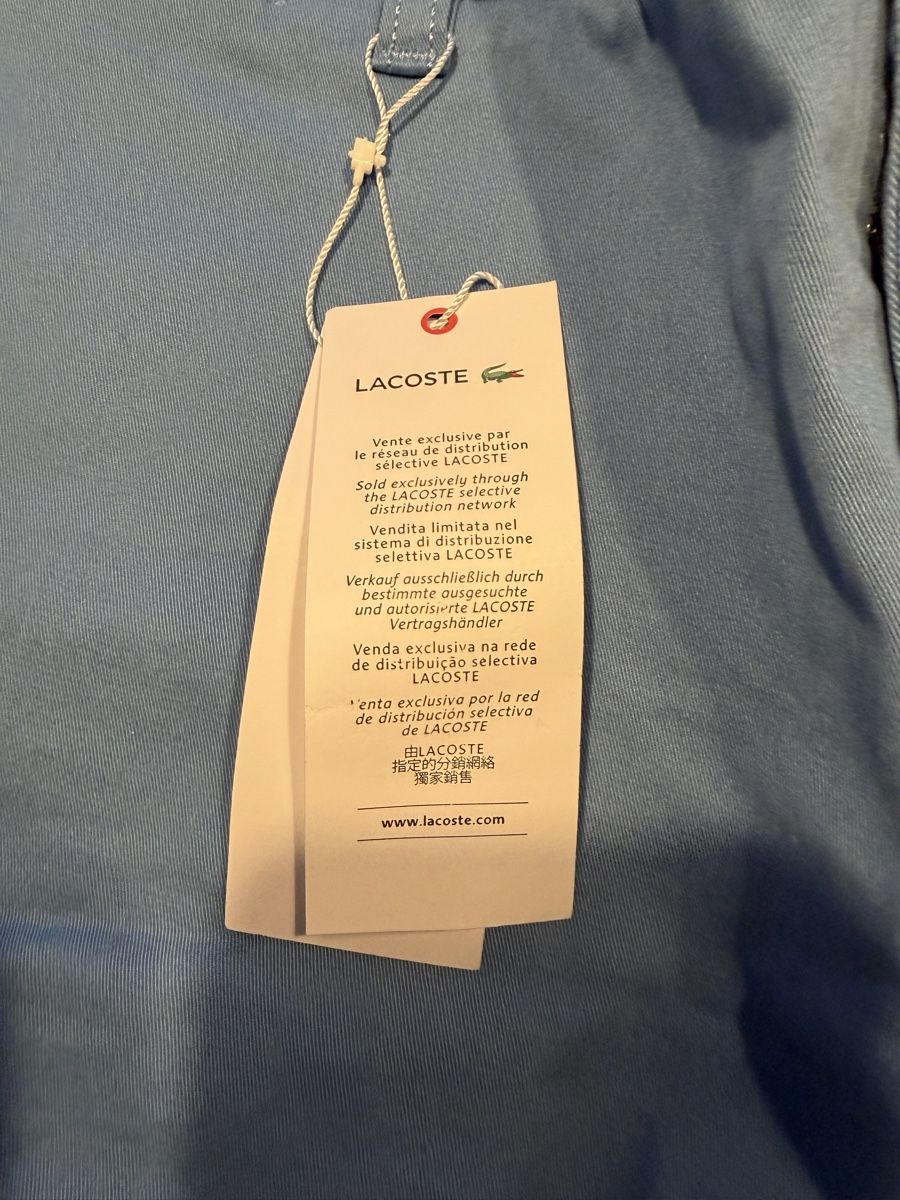 Lacoste Pantaloni: Lacoste Chino-Hose Gr. 44/US34 – Nuovo e nell'imballaggio originale da Erlenbach ZH venduto da hessg 3
