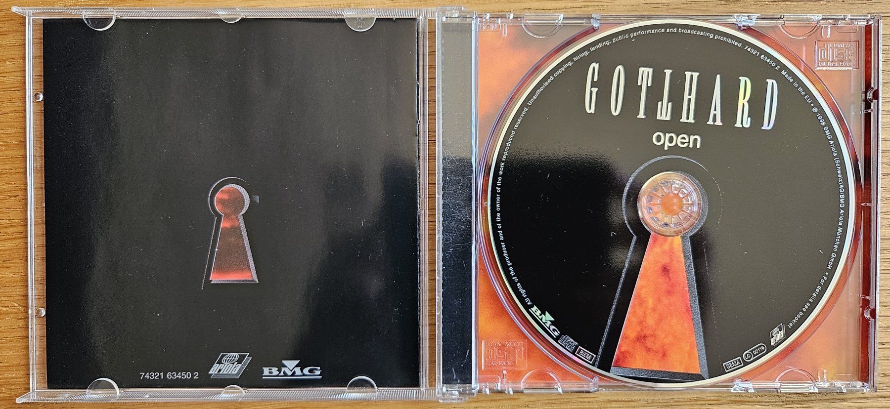 CD: CD Gotthard: Open – Usato da Schaffhausen venduto da asyouwestley 1