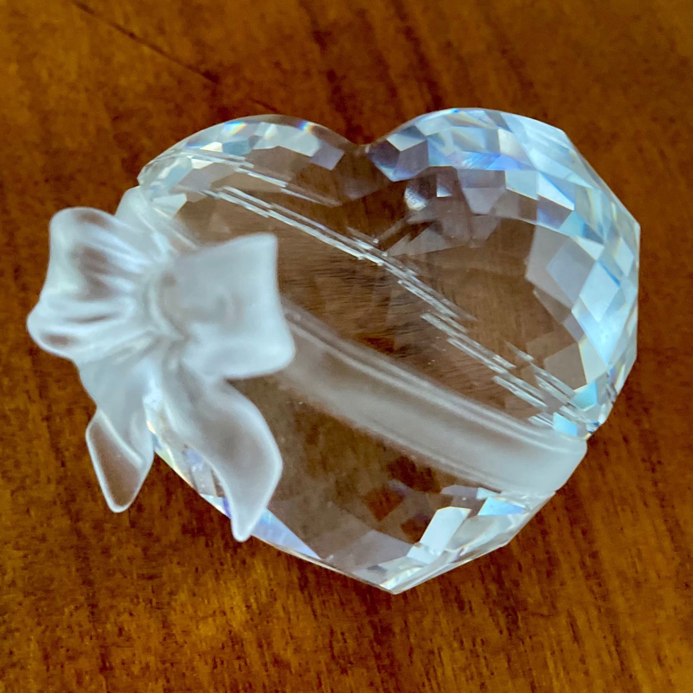 Swarovski Statuette: Swarovski, cuore con fiocco – Usato da Andermatt venduto da DCC_70