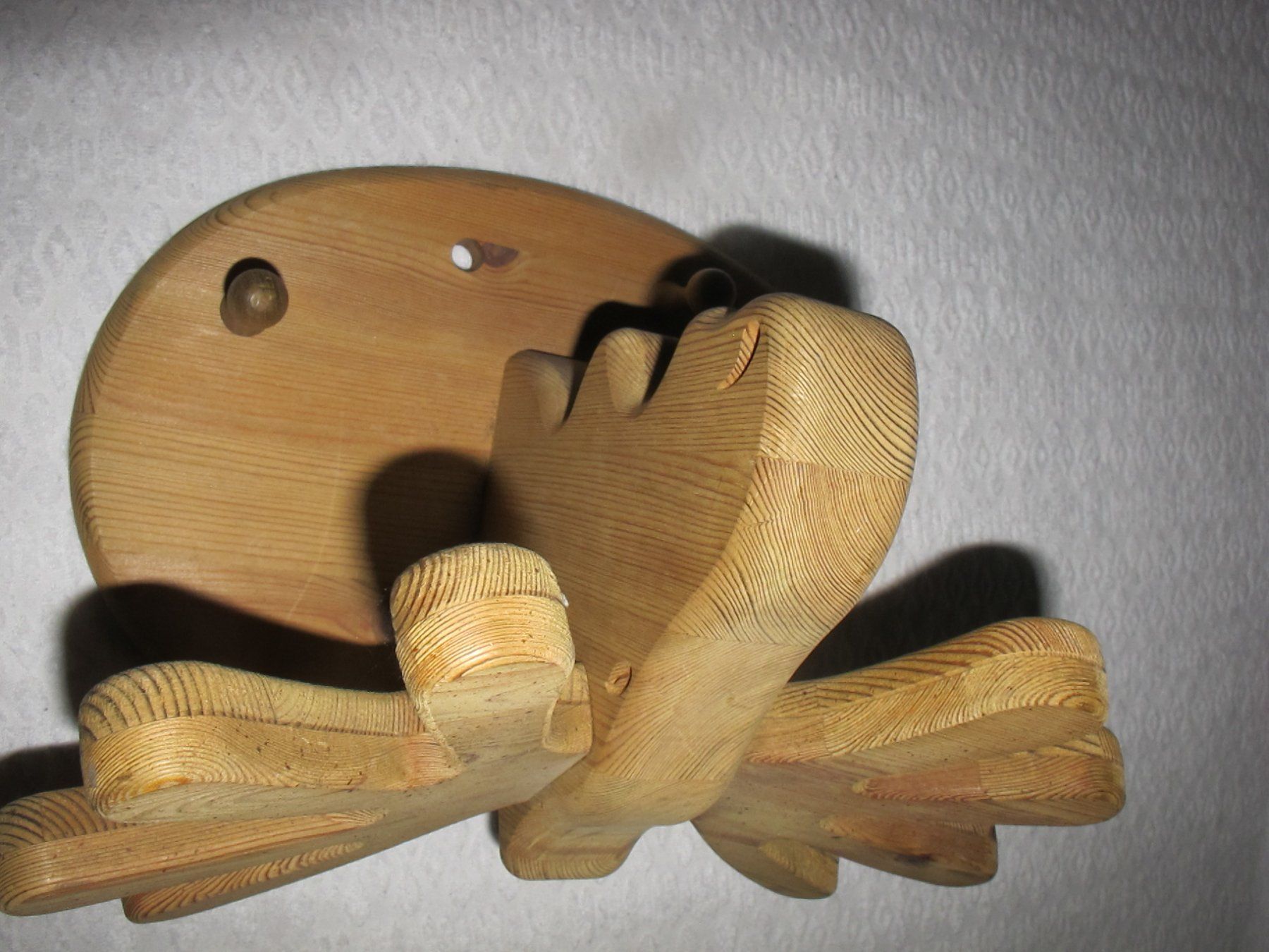 Guardaroba: Garderobe geschnitzt Hirsch Kopf Deko – Usato da Löhningen venduto da Chimae67 7