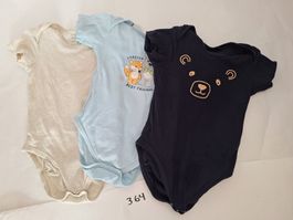 Kleiderepaket 3 Bodys 86/92