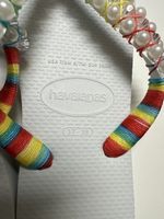 Havaianas Flipflops mit Stirnband, Gr. 37-38, neu!