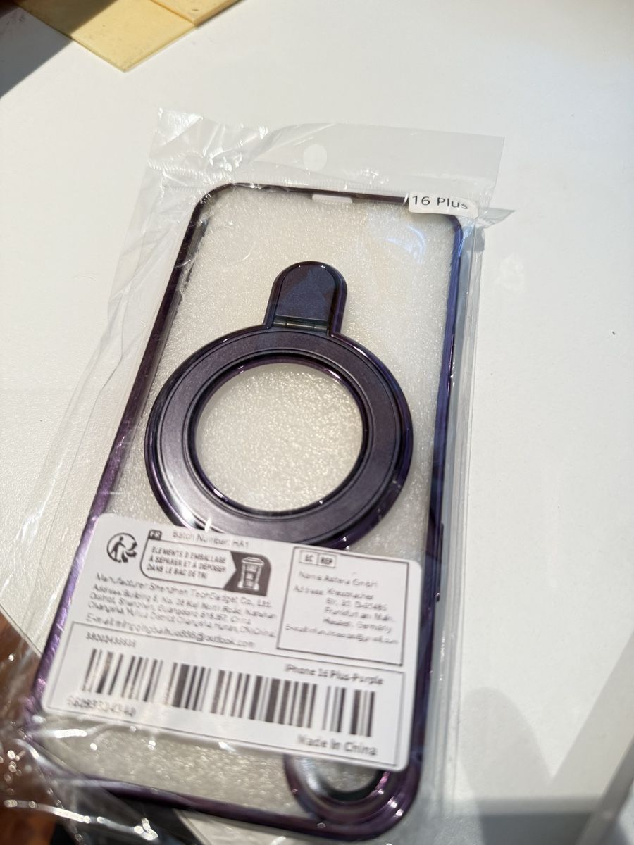 Apple Covers & Schutzfolien: I-Phone Handy Cover-16PLUS- Purple – Neu und originalverpackt aus La Conversion von angel-gini 4